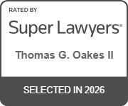 Ranked By Super Lawyers Thomas G. Oakes II - Selected in 2026 Ranked By Super Lawyers Thomas G. Oakes II - Selected in 2026